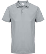 SOL'S Unisex Pitcher Recycled Polyester Piqué Polo Shirt Pure Grey