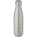 Branded Cove 500 ml vacuum insulated stainless steel bottle