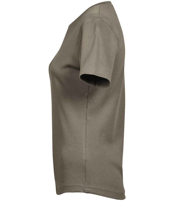 Tee Jays Ladies Interlock T-Shirt Clay