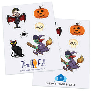Seasonal Halloween Sticker Sheet