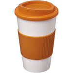 Branded Americano® 350 ml insulated tumbler with grip