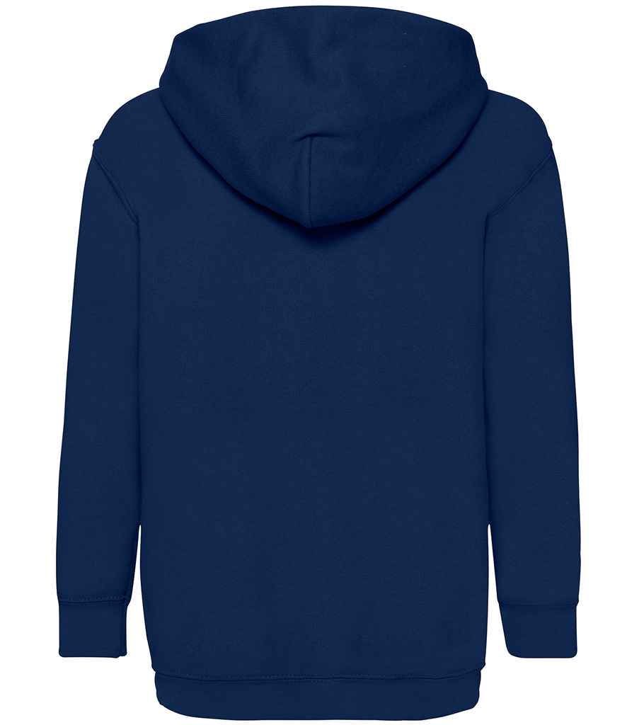 Fruit of the Loom Kids Classic Hooded Sweatshirt Navy