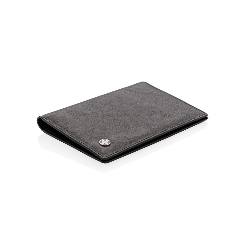 Branded RFID anti-skimming passport holder