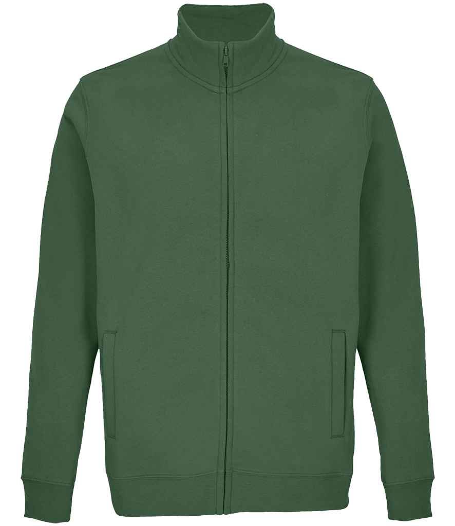 SOL'S Unisex Cooper Full Zip Sweat Jacket Bottle Green
