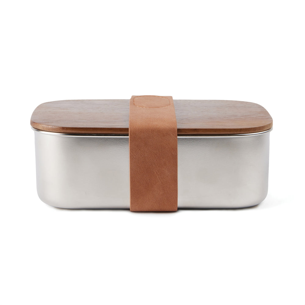 Branded VINGA Ciro RCS recycled steel lunch box