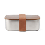 Branded VINGA Ciro RCS recycled steel lunch box