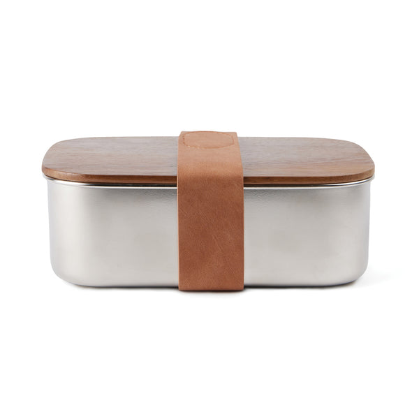 Branded VINGA Ciro RCS recycled steel lunch box