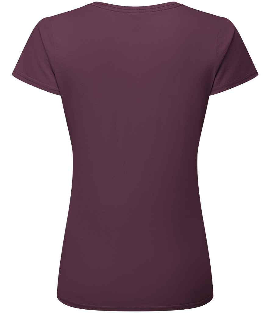 Fruit of the Loom Ladies Iconic 195 T-Shirt Dark Plum