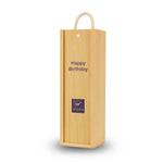 Branded Wine Bottle Box Natural