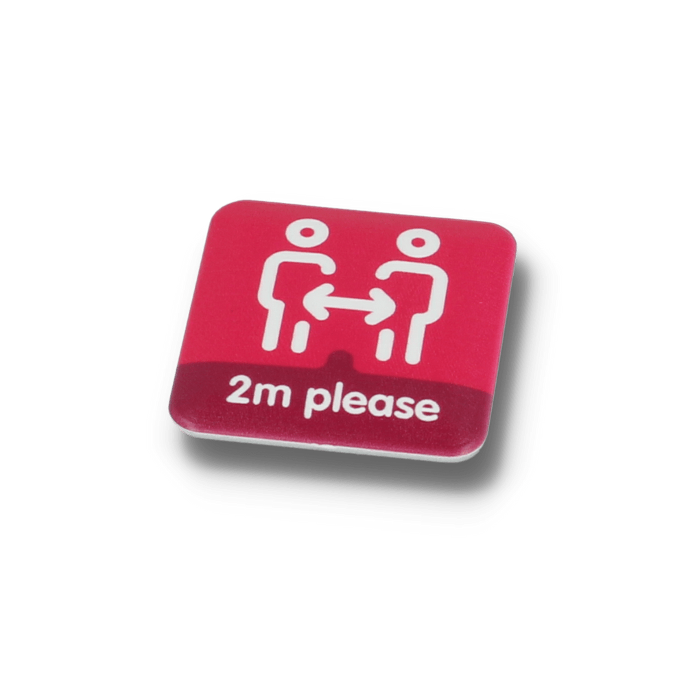 DBASE Badge 37mm Square