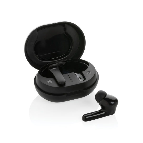 Branded RCS standard recycled plastic TWS earbuds