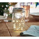 Branded Solar mason jar outdoor lamp