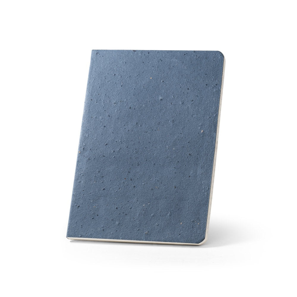 COFFEEPAD SEMI-RIGID. A5 notepad with semi-rigid cover made from coffee husk waste (66%)