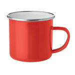 Branded Metal mug with enamel layer 350ml