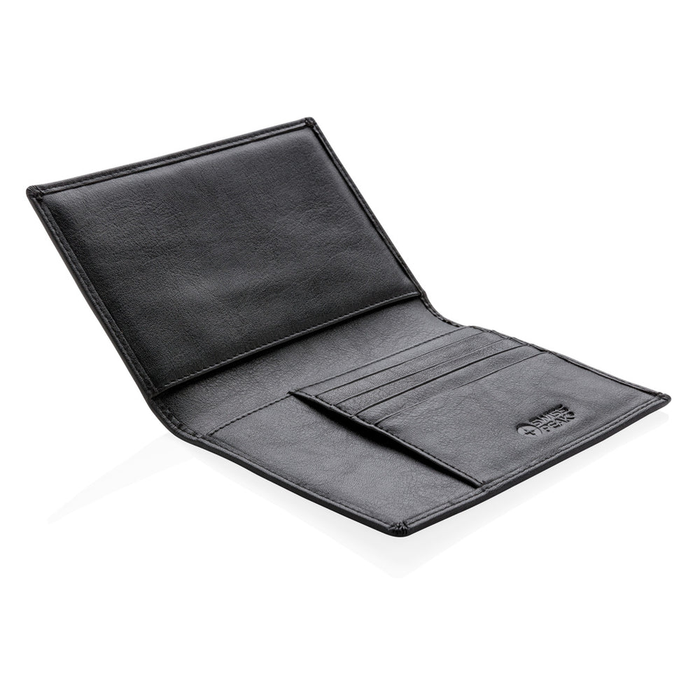 Branded RFID anti-skimming passport holder