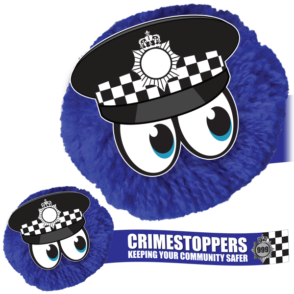 Logobug Mopheads Police Officer Mophead