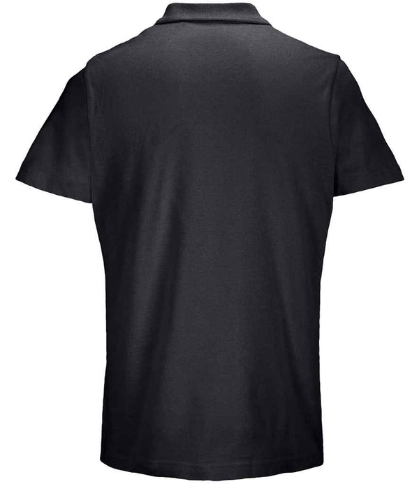 SOL'S Unisex Pulse Twin Piqué Polo Shirt Black