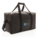 Branded Smooth PU weekend duffle