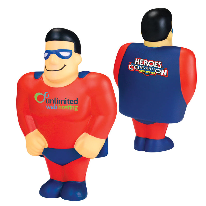 Stress Male Superhero