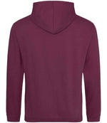 AWDis College Hoodie Burgundy Smoke