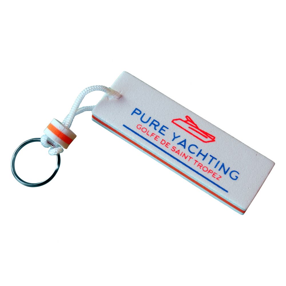 Branded Floating EVA Keyring (50mm)