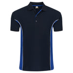 Orn Silverswift Two Tone Poloshirt Navy/Royal