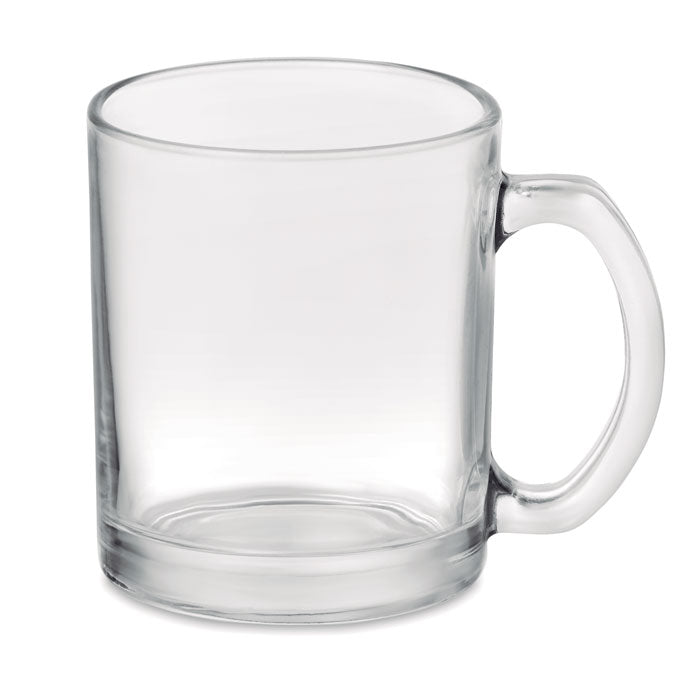 Transparent Gloss Glass Sublimation Mug - 300ml