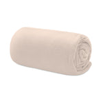 RPET fleece travel blanket Beige
