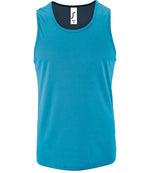 SOL'S Sporty Performance Tank Top Aqua