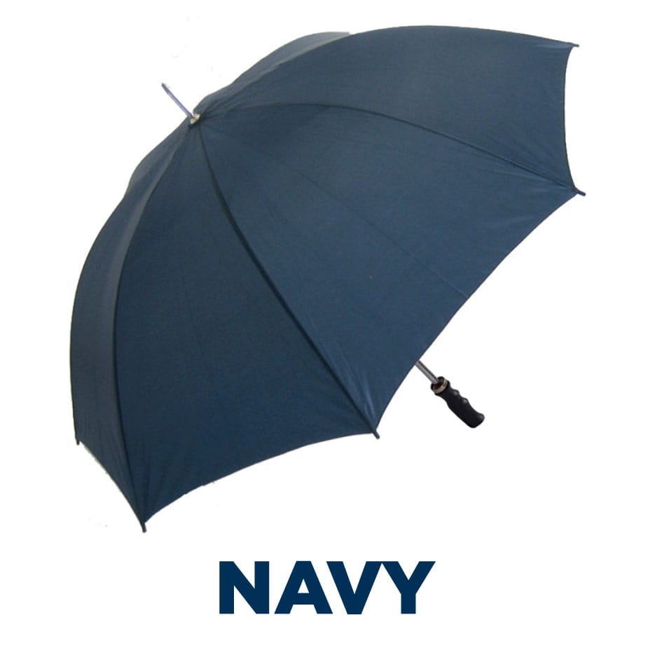 Economy Golf Umbrella with Black Grip Handle - 1300mm
