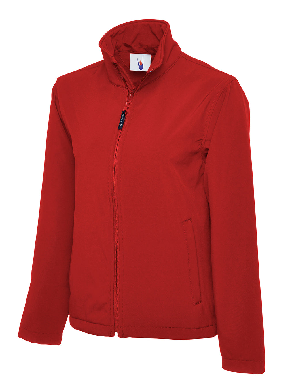 Branded Classic Full Zip Soft Shell Jacket