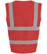 Pro RTX High Visibility Waistcoat Red