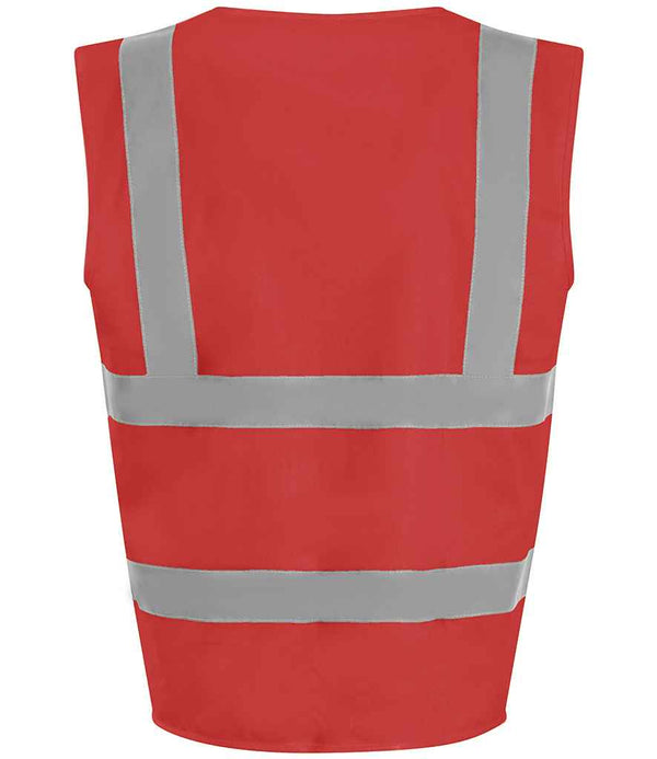 Pro RTX High Visibility Waistcoat Red