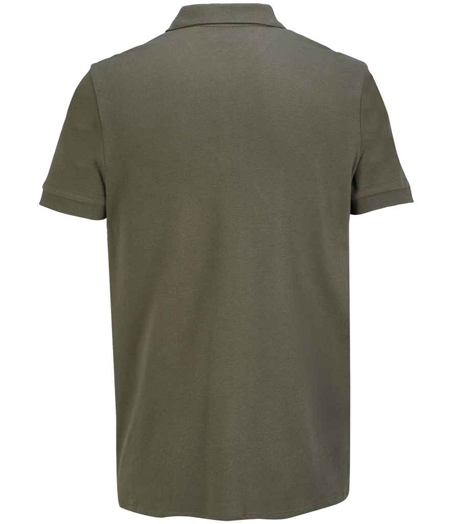 SOL'S Unisex Pacific Twin Piqué Polo Shirt Army