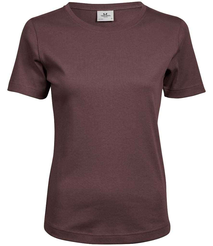 Tee Jays Ladies Interlock T-Shirt Grape