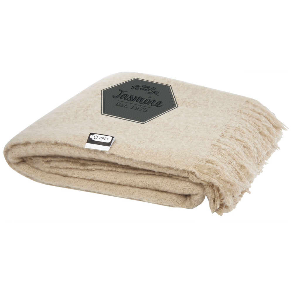 Ivy GRS certified RPET mohair blanket