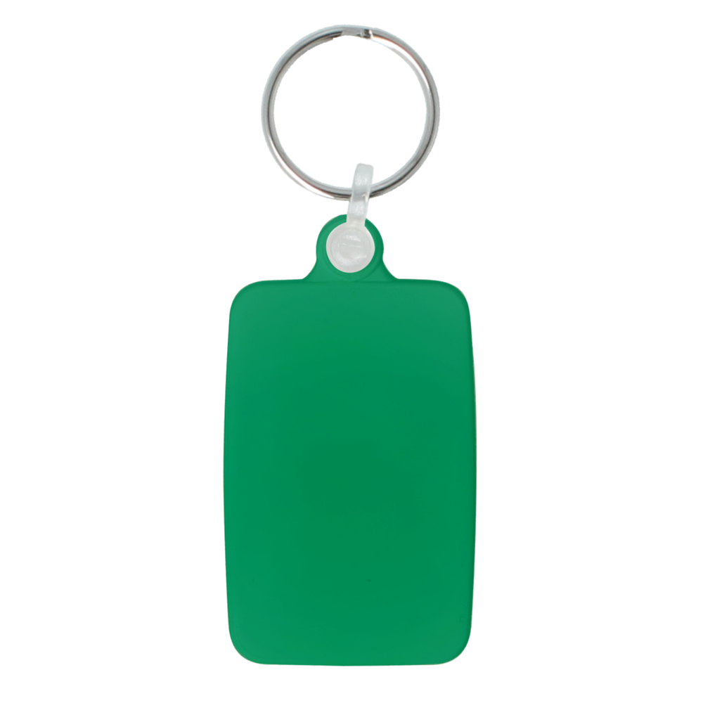 55mm Rectangle Keyring