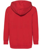 Fruit of the Loom Kids Classic Hooded Sweatshirt Red