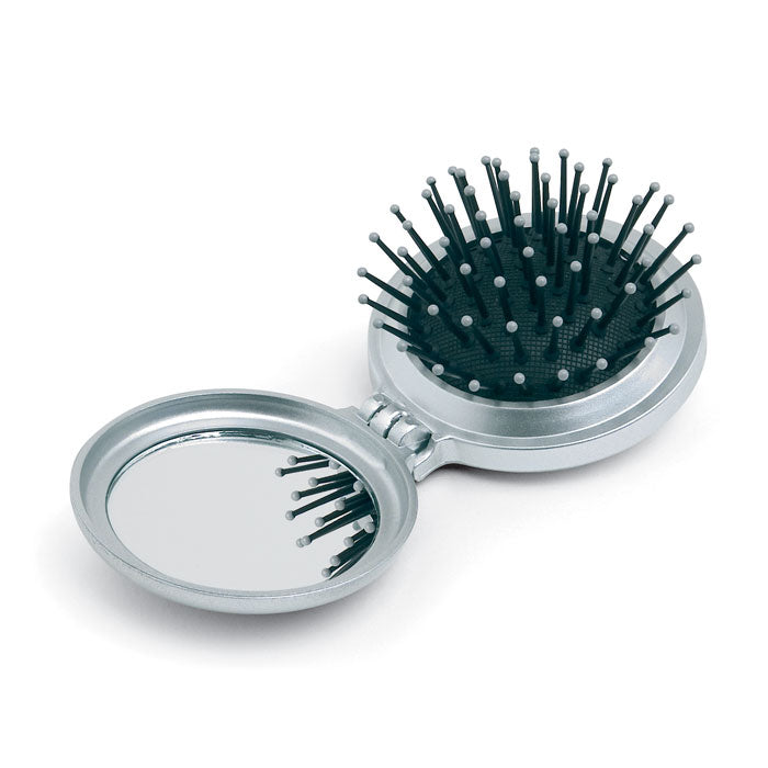 Branded Foldable brush/mirror