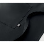Hemp adjustable apron 200 gr/m² Black