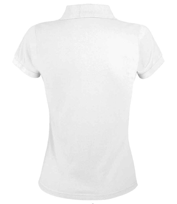 SOL'S Ladies Prime Poly/Cotton Piqué Polo Shirt White