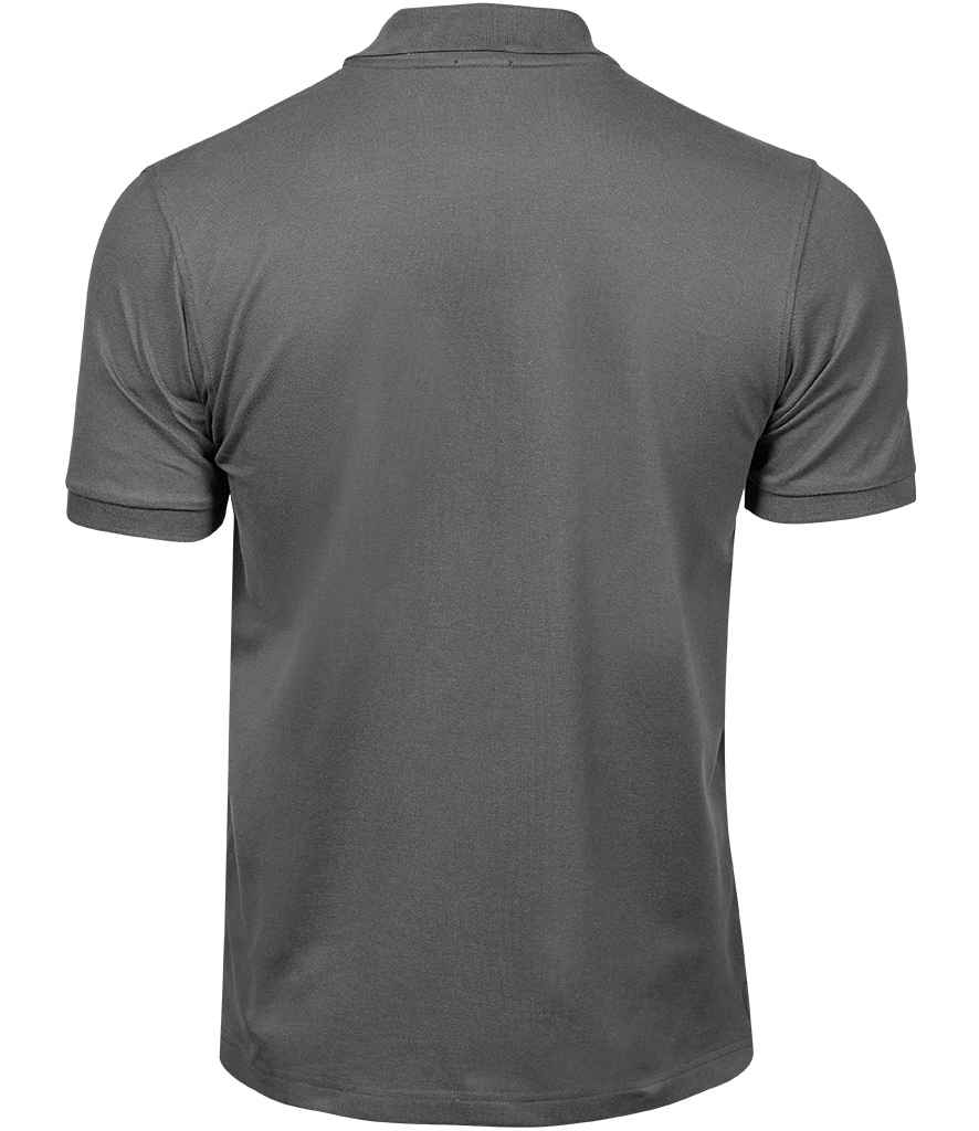 Tee Jays Luxury Stretch Piqué Polo Shirt Powder Grey