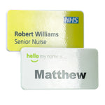 Antimicrobial Name Badges