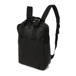 Premium 'Soft Feel' Laptop Backpack BLACK RPET and PU Backpack