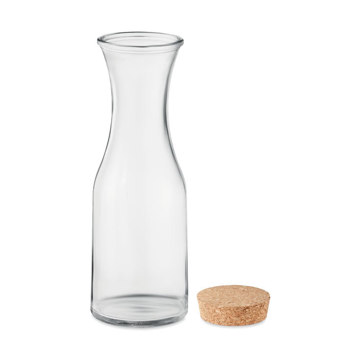 Branded Recycled glass carafe 1L