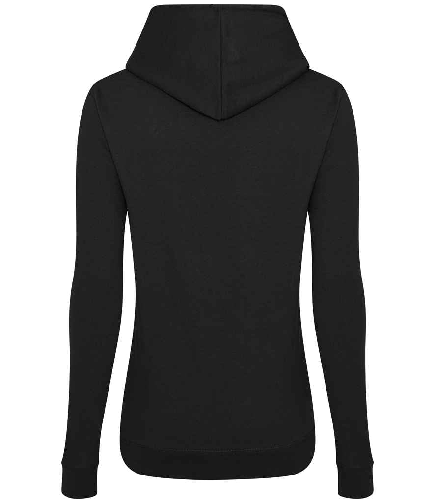 AWDis Ladies College Hoodie Black Smoke