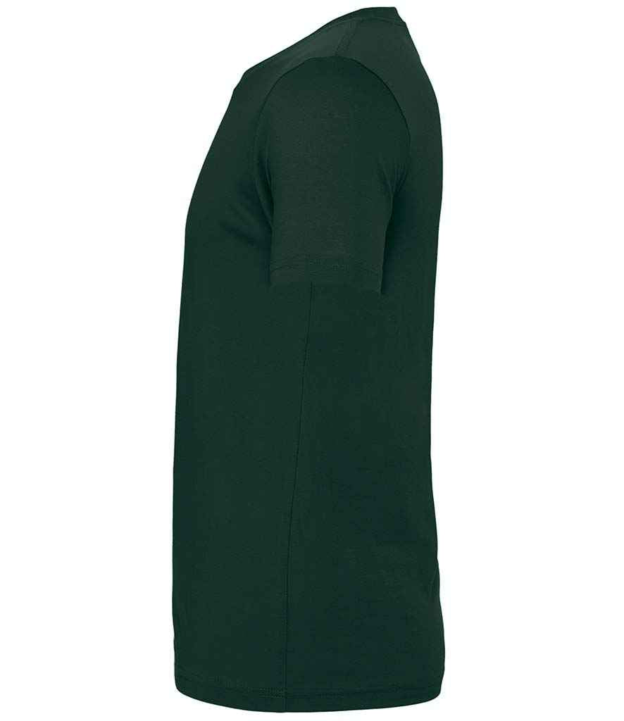 Canvas Unisex Crew Neck T-Shirt Forest Green