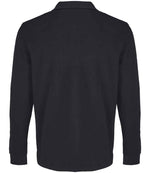 SOL'S Unisex Pacific Long Sleeve Piqué Polo Shirt Black