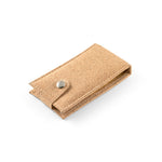 ZENA. Stainless steel manicure set in cork pouch