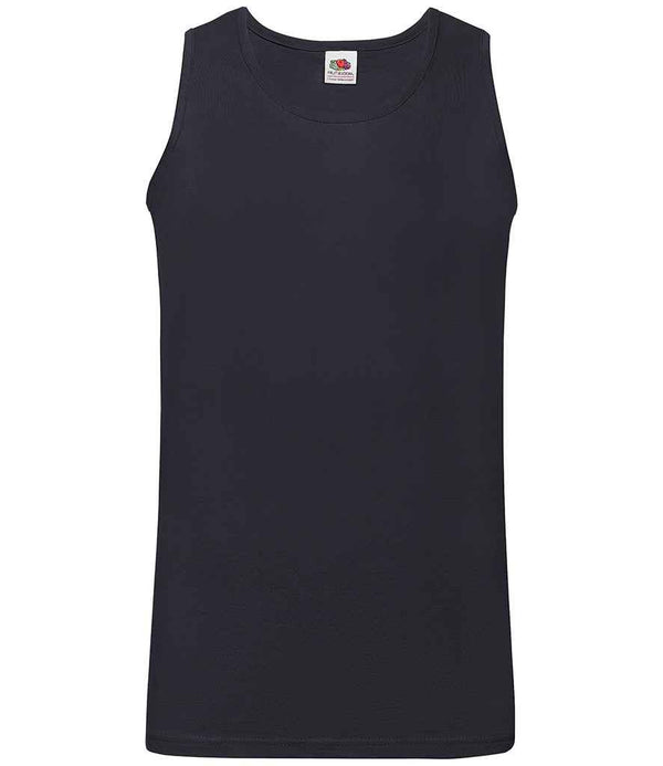 Fruit of the Loom Athletic Vest Deep Navy
